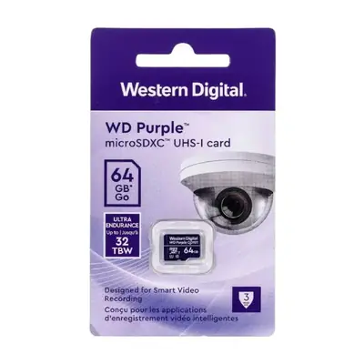 Detalles accesorios de Memoria Micro Sd 64Gb Sandisk Purple Especial Videovigilancia