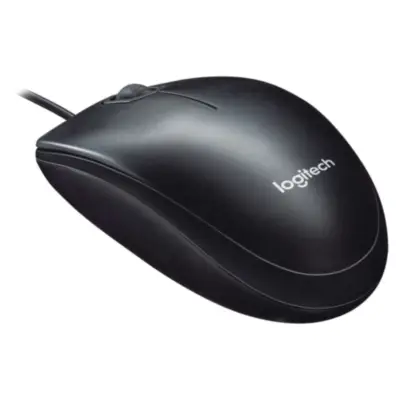 Vista lateral de Mouse Logitech M100 Usb 1000 Dpi