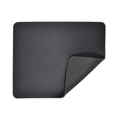 Vista lateral de Mouse Pad 20 X 24 X 0,4 Cm Nisuta NSPAD24 Negro
