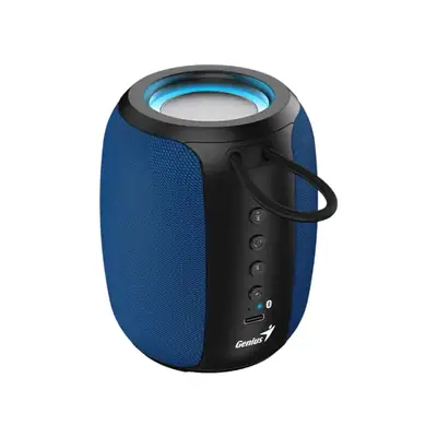 Detalles accesorios de Parlante Bluetooth Portatil Genius Sp-915Bt Azul
