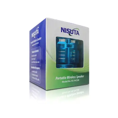 Detalles accesorios de Parlante Bluetooth 3 W Nisuta Nspa32B Negro
