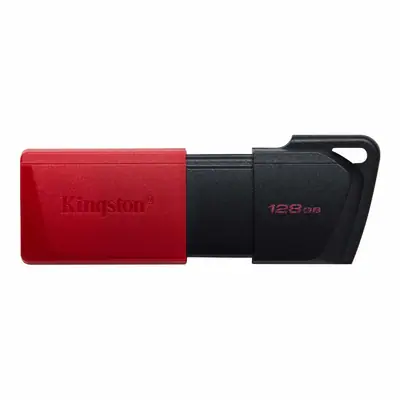 Vista lateral de Pendrive 128Gb Usb 3.2 Kingston Dtxm Exodia M C/Tapa Movil
