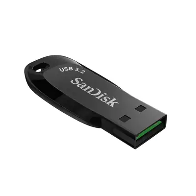Vista lateral de Pendrive 128Gb Usb 3.2 Sandisk Ultra Shift