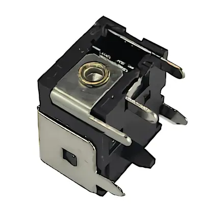 Vista lateral de Pin De Carga Para Notebook Bangho B240 B251 B550 Max1524 Frente Negro 5,5 X 2,1 Mm Pin Central