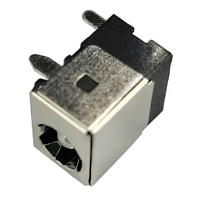 Vista lateral de Pin De Carga Para Notebook Asus Serie F3 F5 Hp Pavilion Zt Series Y Toshiba Satellite Serie 1000 1005 1200 3000 5,5 X 2,5 Mm Pin Central