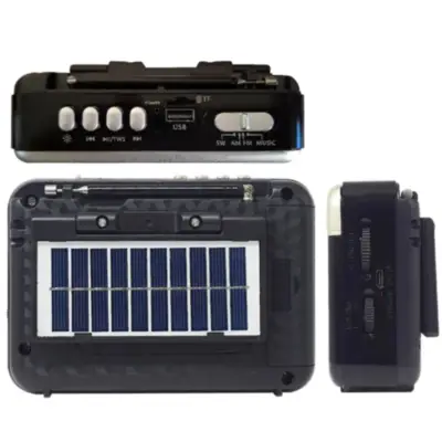 Detalles accesorios de Radio Am/Fm Daihatsu D-RP60PRO Usb Recargable Bluetooth Mp3 Panel Solar