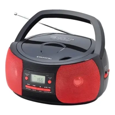Radio AM/FM Reproductor CD y MP3 Daihatsu D-C120USB 220V