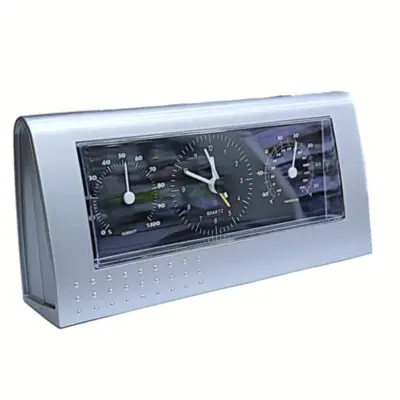 Reloj Hidrometro Termometro de escritorio analogico de agujas