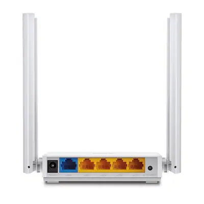 Vista lateral de Router Wifi 733Mbps 4Pto 4Ant Tp-Link Archer-C24 Doble Banda