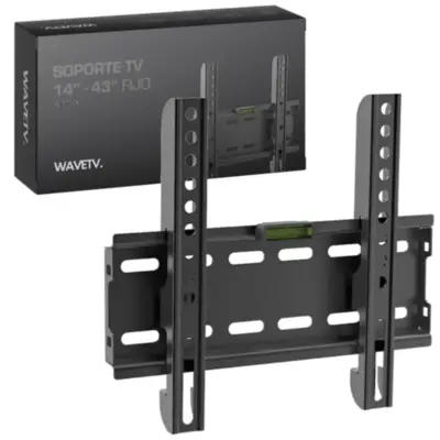 Detalles accesorios de Soporte Tv Pared 43 a 14 Pulg Max xxKg Fijo Wave 1150