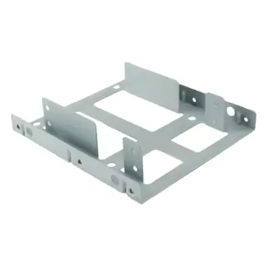 Vista lateral de Adaptador Montaje P/ 2 Discos De 2,5 Pulg En Bahia 3,5 Pulg