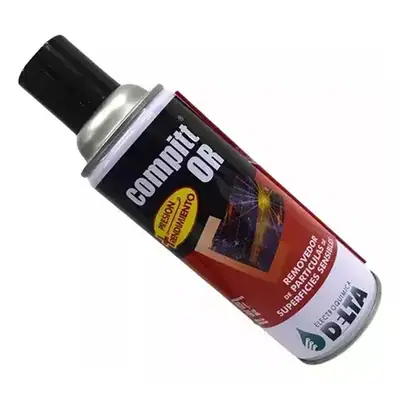 Vista lateral de Aire Comprimido PC / Computadoras Aerosol 450 g / 440 cc