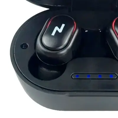 Detalles accesorios de Auricular Inalambrico Noga Btwins 33 Bluetooth Negro