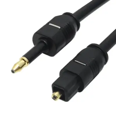 Detalles accesorios de Cable Audio Optico Digital Toslink Mini-Toslink 1,5 Mts