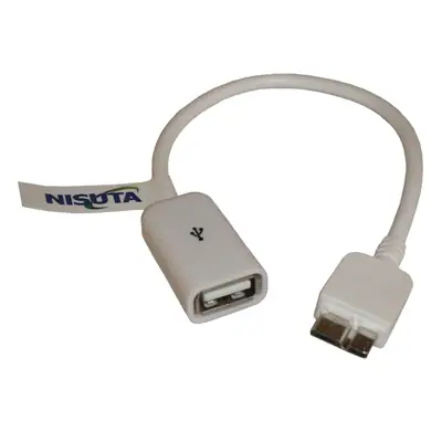 Cable Usb 3.0 A Hembra / Micro-Usb-B Macho 0,1 Mts