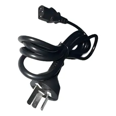 Vista lateral de Cable Poder Alimentacion 220V Pc Monitor Interlock 3 Mts 3X0,75 Mm2