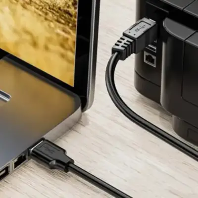 Detalles accesorios de Cable Usb 2.0 A/B Macho-Macho 2 Mts Blindado Negro