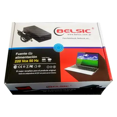 Detalles accesorios de Fuente 19,5 V 3,33 A Belsic 24220/24209 Cargador P/Notebook Ficha 4,8 X 1,7 Mm