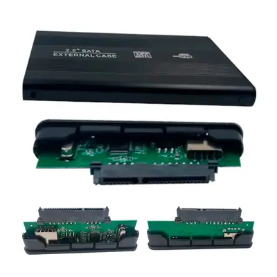 Detalles accesorios de Case Para Disco Duro 2,5 Pulg Sata Usb 3.0 Belsic Aluminio