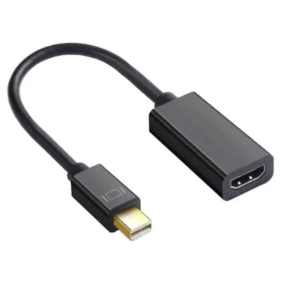 Adaptador Conversor Mini Displayport Macho / Hdmi Hembra Negro Arwen