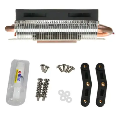 Vista lateral de Cooler Amd Am2 Am2+ Am3 Am3+ Fm1 Fm2 K8 Titan Ttc-Nk52Tz Rulem (Tdp 105W)