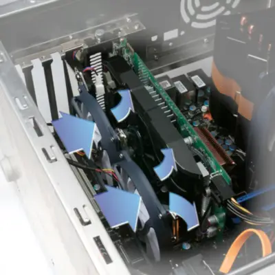 Detalles accesorios de Cooler Doble Placa Video Titan Ttc-Sc07Tz(Rb) Ruleman