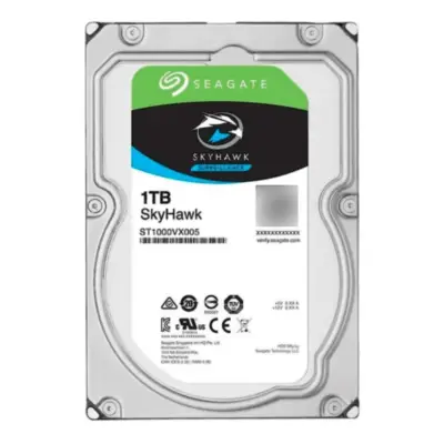 Detalles accesorios de Disco Rigido 1 Tb Seagate Sata 6 Skyhawk 256Mb