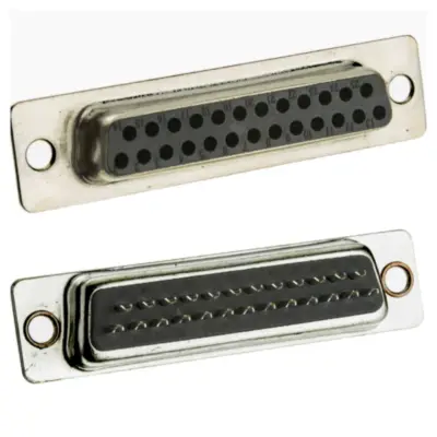 Detalles accesorios de Ficha Db25 Hembra Para Soldar Negro