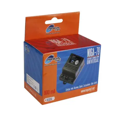 Detalles accesorios de Fuente Multiple Universal Multivoltaje 800Ma Noga 79 Con Fichas Multiples