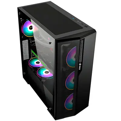 Gabinete Teros TE-1175N Gaming Mid Tower s/fuente