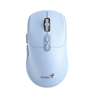 Detalles accesorios de Mouse Bluetooth Inalambrico Genius 2,4 Ghz + BT NX-8080S Celeste