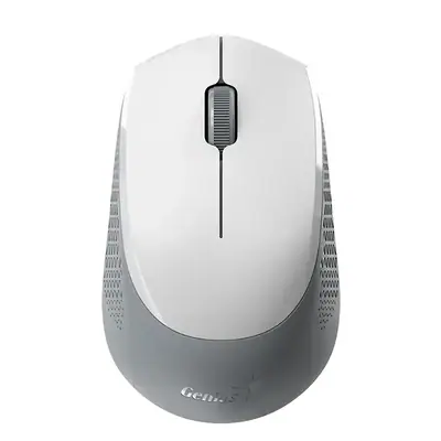 Vista lateral de Mouse Bluetooth Inalambrico Genius 2,4 Ghz + Bt 5.3 Blanco