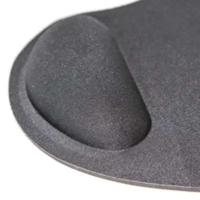 Vista lateral de Mouse Pad Con Apoyamunecas 20 X 24 X 0,5 Cm De Espuma Kolke