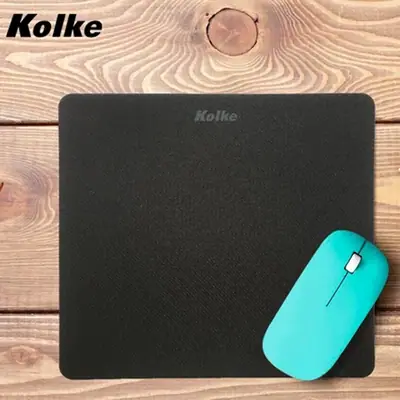 Vista lateral de Mouse Pad 19 X 22 X 0,3 Cm Kolke Ked-151 Negro