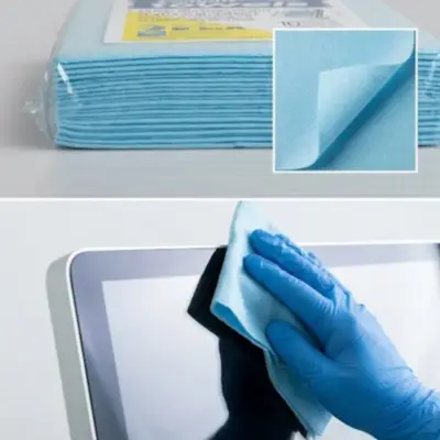 Detalles accesorios de Panos multiproposito de fibra de bajo desprendimiento Compitt Towels x 10 un