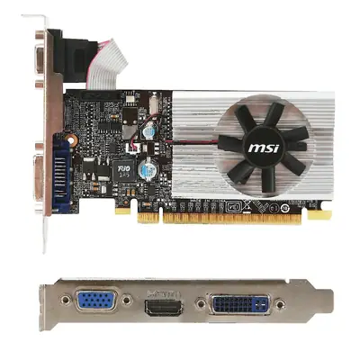 Placa Video Pci-E 1Gb Geforce 210 Msi N210-Md1G/D3