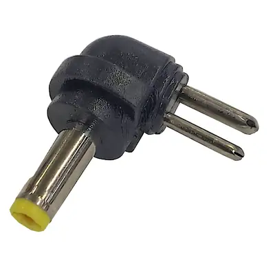 Plug Hueco 4 X 1,7 Mm Intercambiable Macho 90 Grados Polarizado
