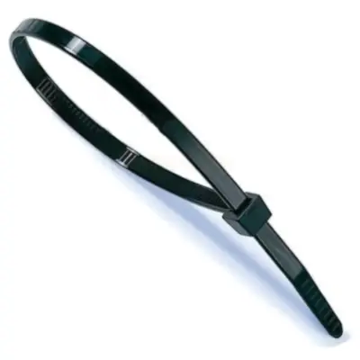 Precinto Plastico 15 Cm Largo X 100 Unidades Negro