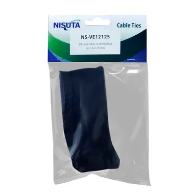 Detalles accesorios de Precinto Velcro Reutilizable 12,5 Cm X 20 Unidades