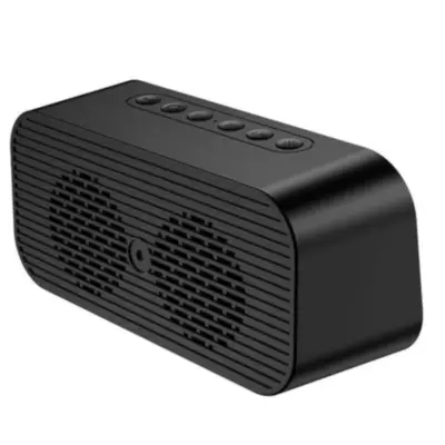 Vista lateral de Radio Reloj Despertador Digital Havit HVSPK-M3