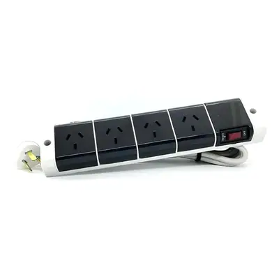Detalles accesorios de Zapatilla 4 Tomas Cable 5M Blanco Multinorma