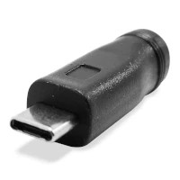 Adaptador Dc Hueco 5,5 X 2,5 Mm Hembra A Usb C Adaptador Dc Hueco 5,5 X 2,5 Mm Hembra A Usb C