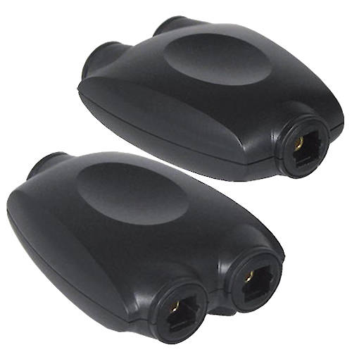 ADAPTADOR DIVISOR SPLITTER OPTICO DIGITAL CON FICHA TOSLINK