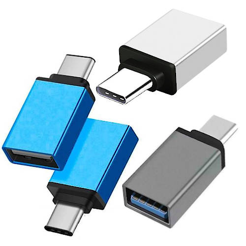 ADAPTADOR USB 3.0 C MACHO / USB A HEMBRA 
