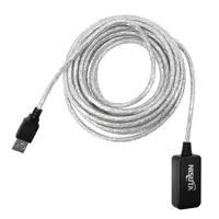 Cable Usb 2.0 A/A Macho-Hembra Extension 5 Mts Amplificado Nisuta Cable Usb 2.0 A/A Macho-Hembra Extension 5 Mts Amplificado Nisuta