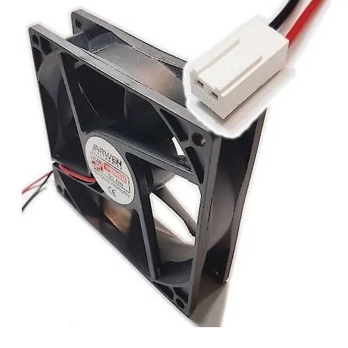 VENTILADOR TURBINA 120X120X25 mm 2PIN 2600RPM 24 VOLT BUJE