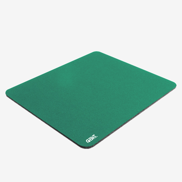 MOUSE PAD 21 x 25 x 0,3 cm ESPESOR 3 mm VERDE