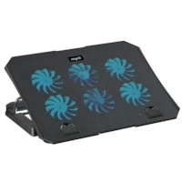 Base Para Notebook Nisuta Nscn86 Reclinable 6 Ventiladores C/ Regulador Velocidad