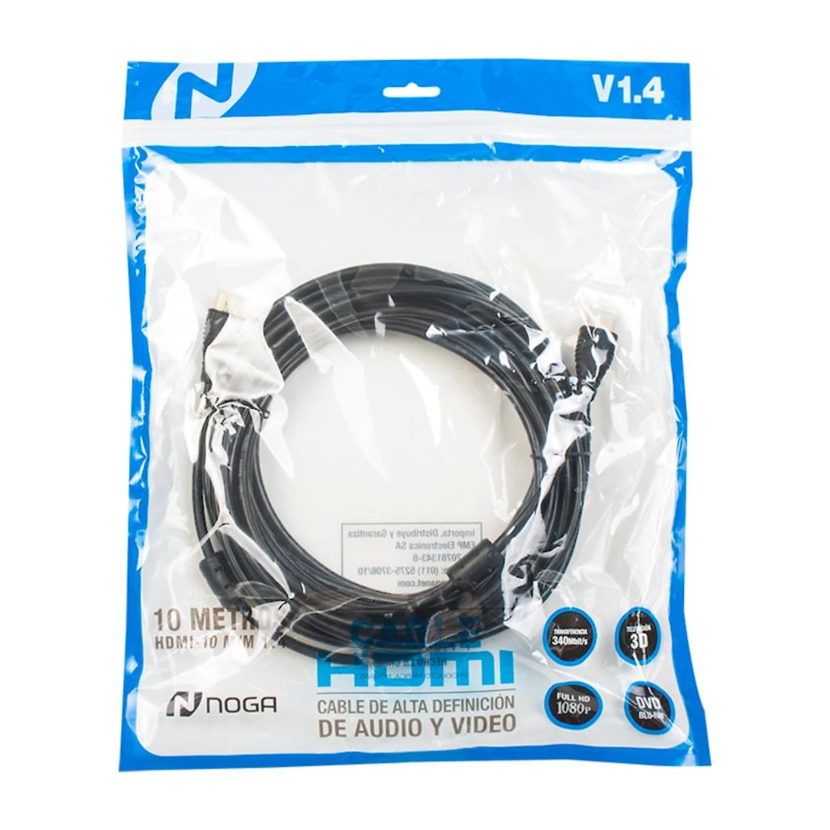 Detalles accesorios de Cable Hdmi Macho - Macho 15 Mts V1.4 1080P