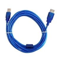 Cable Usb 2.0 A/A Macho-Hembra Extension 3 Mts Azul Cable Usb 2.0 A/A Macho-Hembra Extension 3 Mts Azul